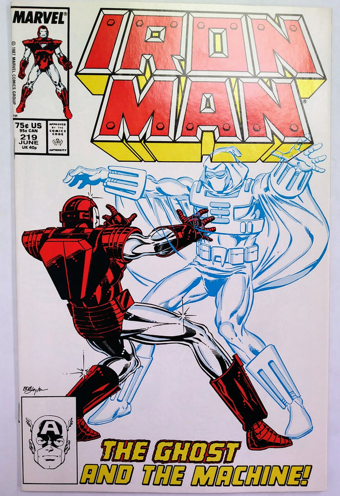 Marvel Comics: Iron Man #219 (ONLINE ORDER ONLY)