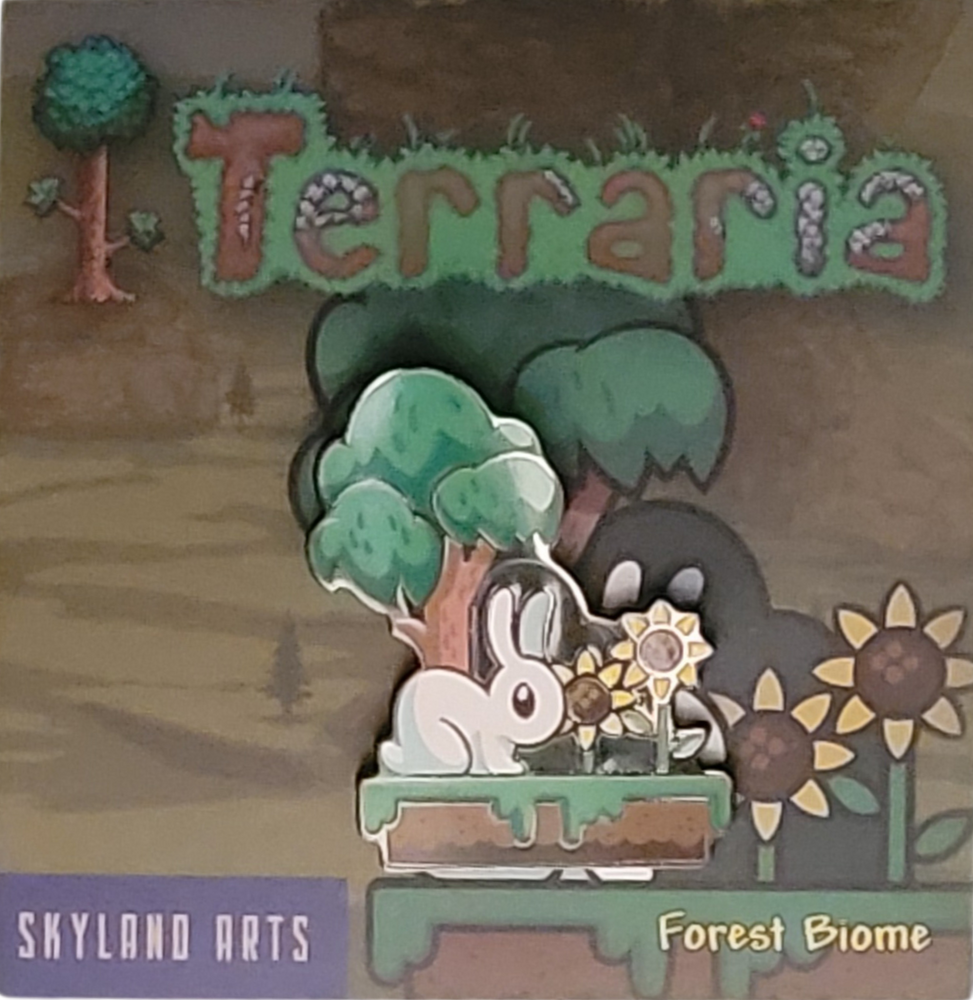 The Forest Biome Bunny Hard Enamel Pin (ONLINE ORDER ONLY)