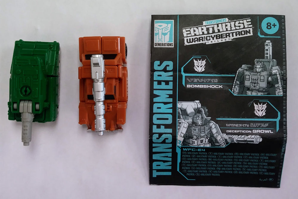 Transformers Micromasters figure set - Decepticons Bombshock and Growl (Earthrise) (ONLINE ORDER ONLY)