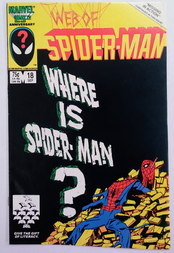 Marvel Comics: Web of Spider-Man #18 (ONLINE ORDER ONLY)