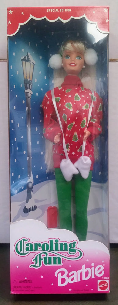 Barbie Doll - Caroling Fun Barbie (1995) (ONLINE ORDER ONLY)
