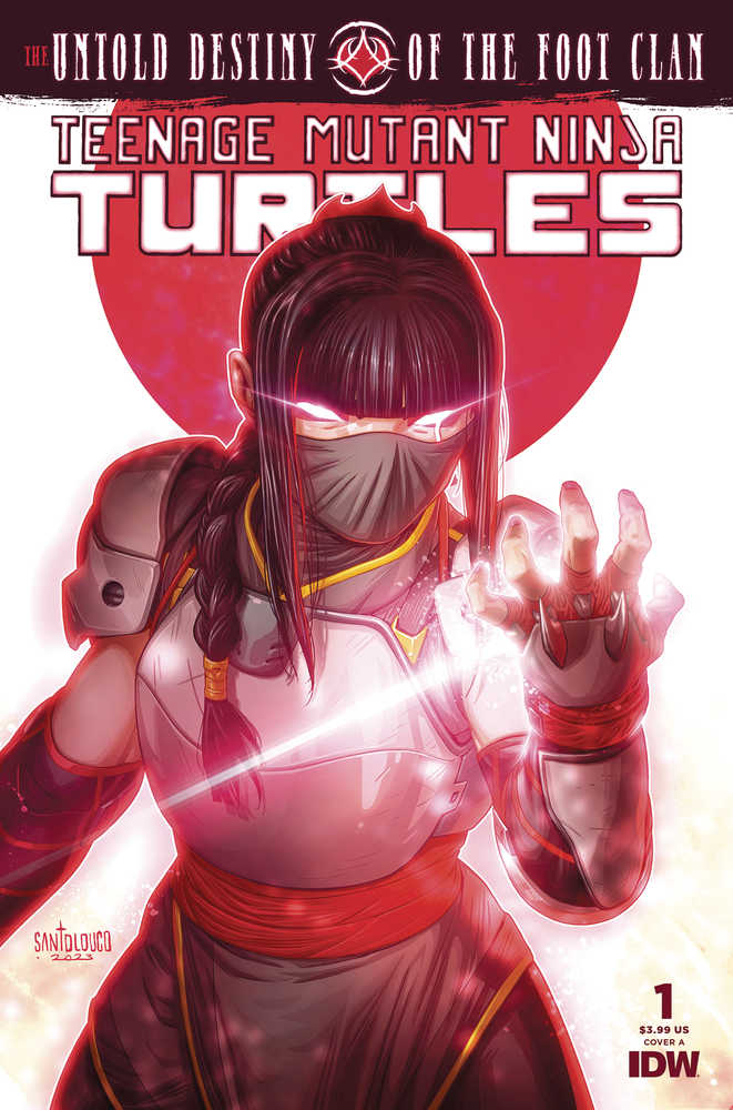 Teenage Mutant Ninja Turtles Untold Destiny Of Foot Clan #1 Cover A Santolouco (ONLINE ORDER ONLY)