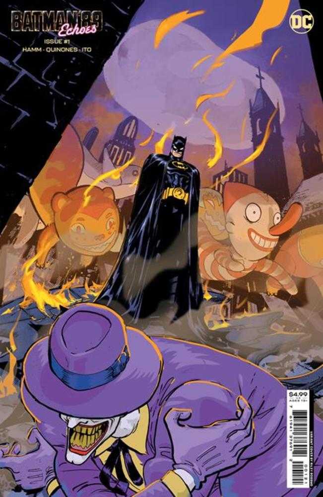 Batman 89 Echoes #1 (Of 6) Cover B Riley Rossmo Card Stock Variant (ONLINE ORDER ONLY)