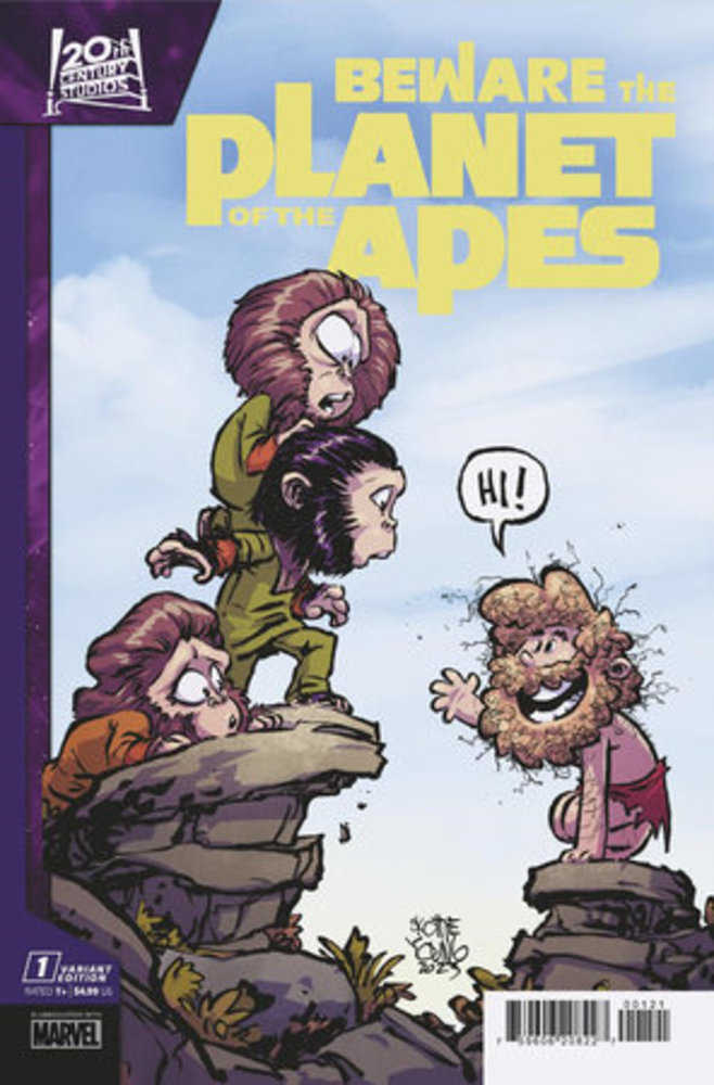 Beware The Planet Of The Apes #1 Skottie Young Variant (ONLINE ORDER ONLY)