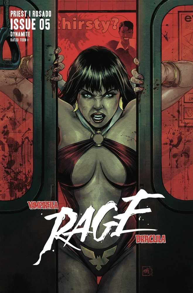 Vampirella Dracula Rage #5 Cover C Krome (ONLINE ORDER ONLY)