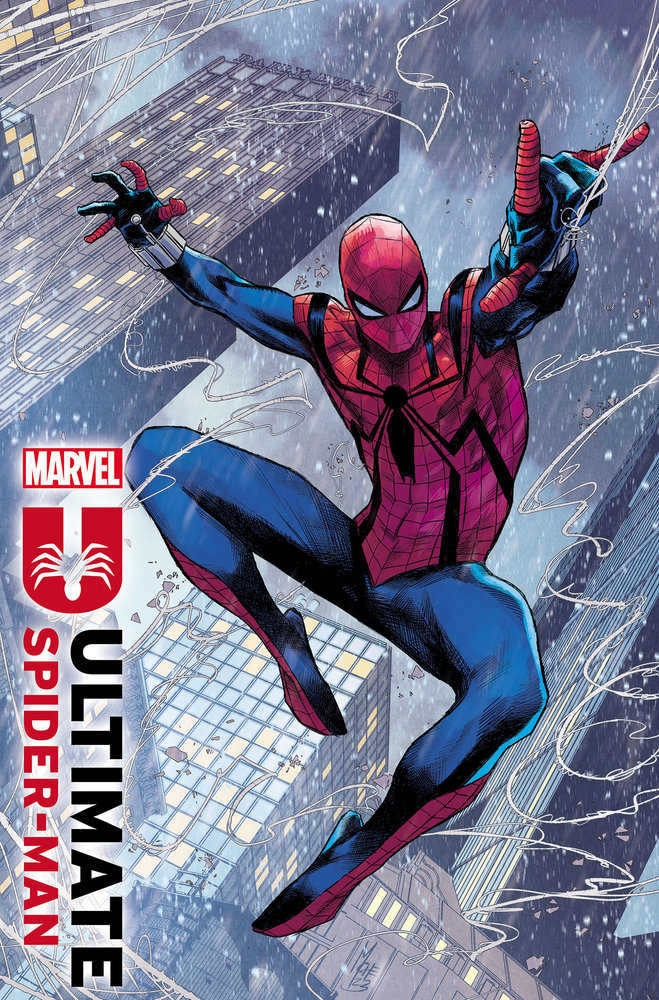 Ultimate Spider-Man 1 Marco Checchetto Costume Tease Variant B (ONLINE ORDER ONLY)