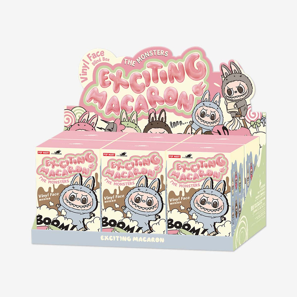 [IN STOCK] POPMART THE MONSTERS - Exciting Macaron Vinyl Face Blind Box Labubu (SEALED) (ONLINE ORDER ONLY)