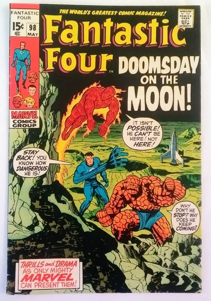 Fantastic Four #098, Marvel Comics (May 1970, VG/F) (ONLINE ORDER ONLY)