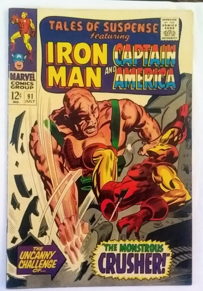 Tales of Suspense #091, Marvel Comics (July 1967, VG) (ONLINE ORDER ONLY)