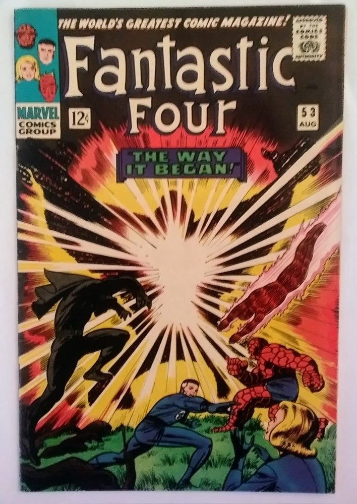 Fantastic Four #053, Marvel Comics (August 1966, VF) (ONLINE ORDER ONLY)