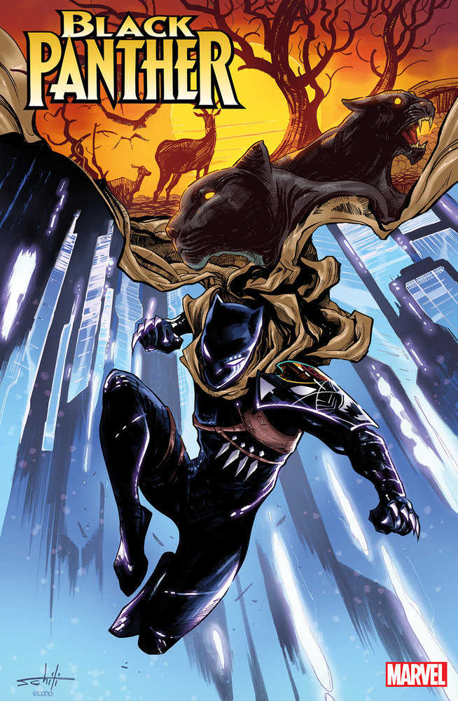 Black Panther 9 Valerio Schiti Variant (ONLINE ORDER ONLY)