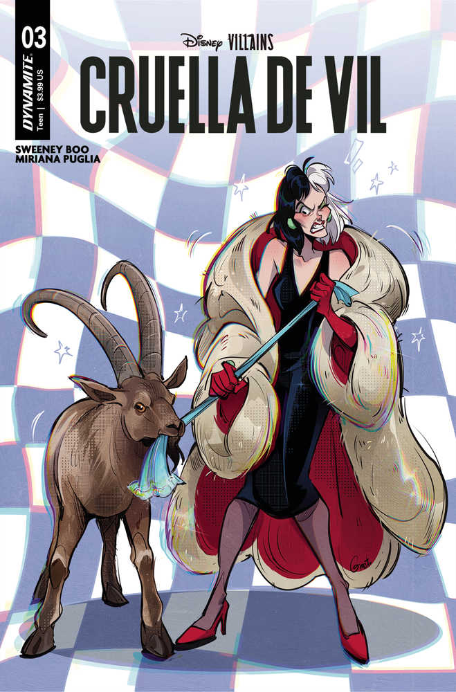 Disney Villains Cruella De Vil #3 Cover C Lusky (ONLINE ORDER ONLY)
