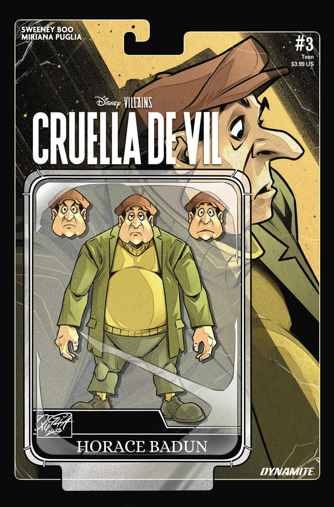 Disney Villains Cruella De Vil #3 Cover D Action Figure (ONLINE ORDER ONLY)