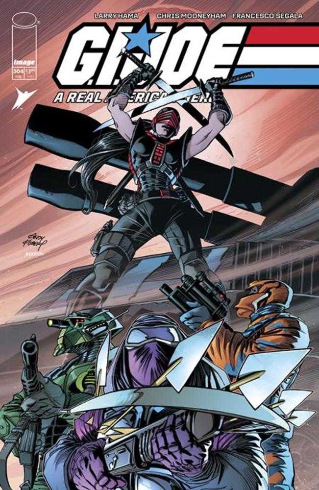 G.I. Joe A Real American Hero #304 Cover A Kubert & Anderson (ONLINE ORDER ONLY)