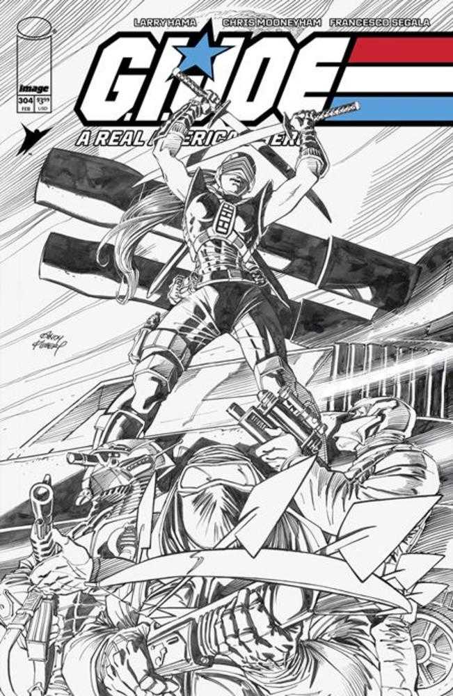 G.I. Joe A Real American Hero #304 Cover B Kubert Variant (ONLINE ORDER ONLY)