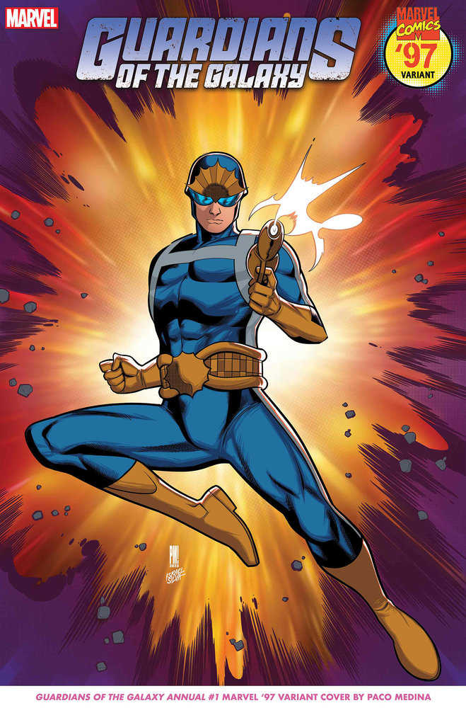 Guardians Of The Galaxy Annual 1 Paco Medina Marvel 97 Variant (ONLINE ORDER ONLY)