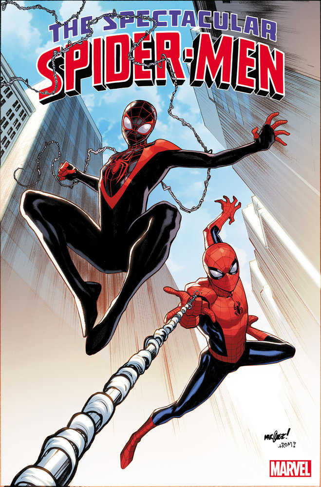 The Spectacular Spider-Men 1 David Marquez Foil Variant (ONLINE ORDER ONLY)