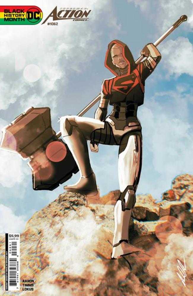 Action Comics #1062 Cover D Nikolas Draper-Ivey Black History Month Card Stock Variant (ONLINE ORDER ONLY)