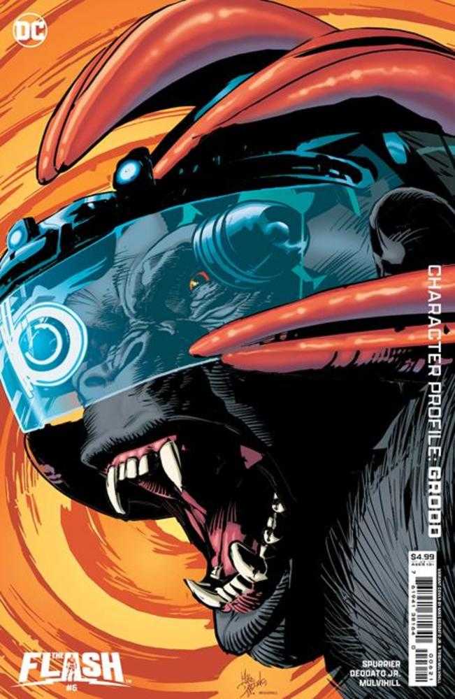 Flash #6 Cover B Mike Deodato Jr Card Stock Variant (ONLINE ORDER ONLY)
