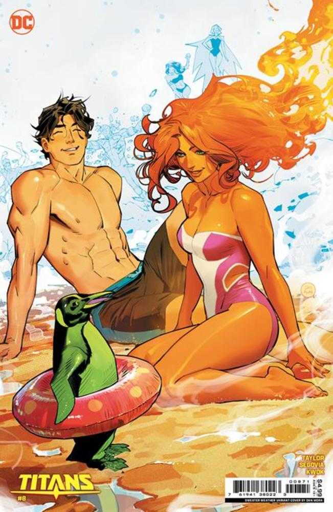 Titans #8 Cover D Dan Mora Sweater Weather Card Stock Variant (ONLINE ORDER ONLY)