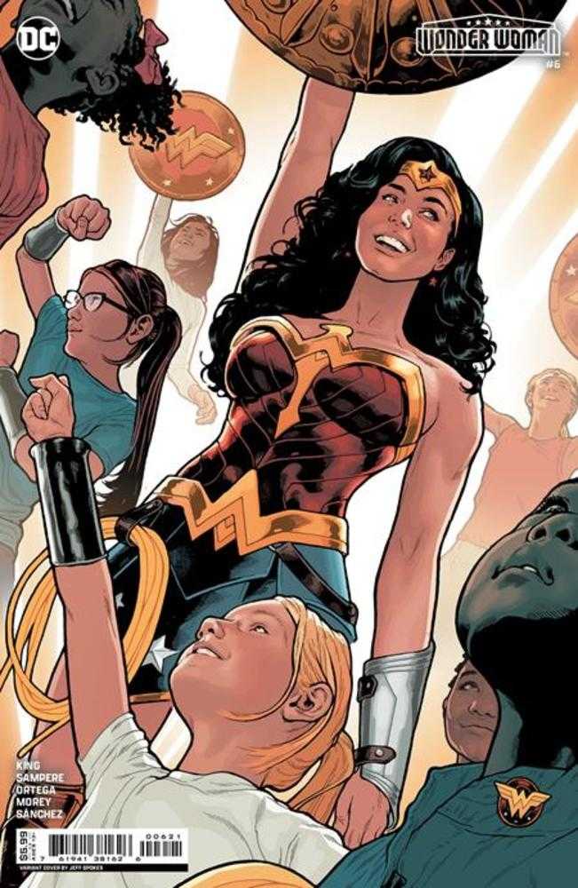 Wonder Woman #6 Cover B Jeff Spokes Card Stock Variant (ONLINE ORDER ONLY)