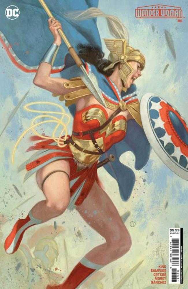 Wonder Woman #6 Cover C Julian Totino Tedesco Card Stock Variant (ONLINE ORDER ONLY)