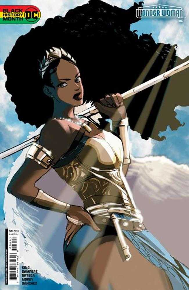 Wonder Woman #6 Cover D Nikolas Draper-Ivey Black History Month Card Stock Variant (ONLINE ORDER ONLY)
