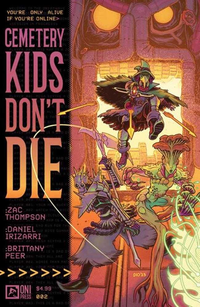 Cemetery Kids Dont Die #2 (Of 4) Cover A Daniel Irizarri (Mature) (ONLINE ORDER ONLY)