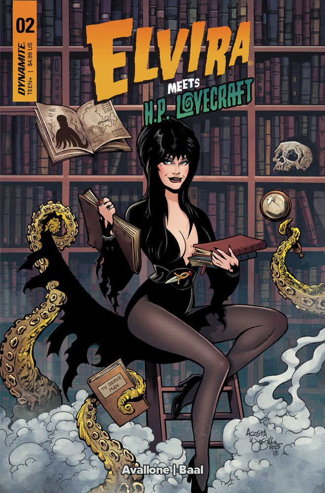Elvira Meets Hp Lovecraft #2 Cover A Acosta (ONLINE ORDER ONLY)