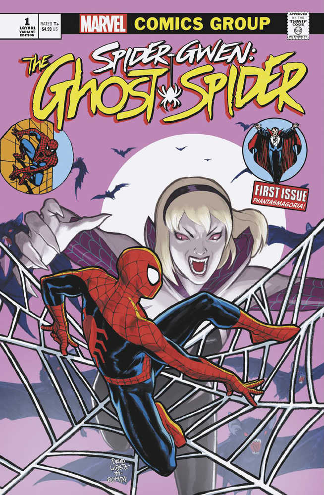 Spider-Gwen The Ghost-Spider #1 David Lopez Vampire Variant (ONLINE ORDER ONLY)