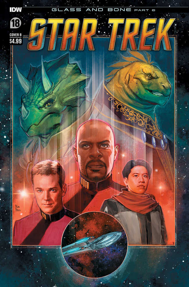Star Trek #18 Variant B (Reis) (ONLINE ORDER ONLY)