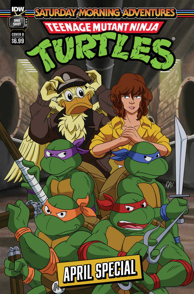 Teenage Mutant Ninja Turtles: Saturday Morning Adventures--April Special Variant B (Jones) (ONLINE ORDER ONLY)