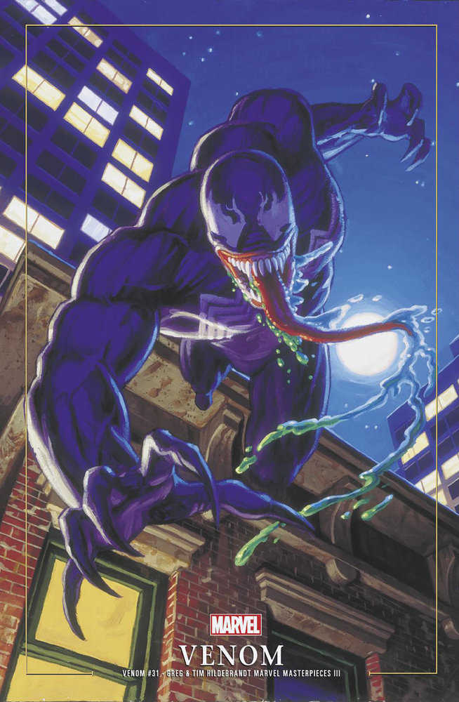 Venom #31 Greg And Tim Hildebrandt Venom Marvel Masterpieces III Variant (ONLINE ORDER ONLY)