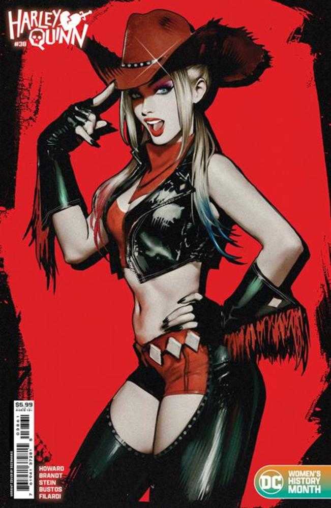 Harley Quinn #38 Cover C Sozomaika Womens History Month Card Stock Variant (ONLINE ORDER ONLY)