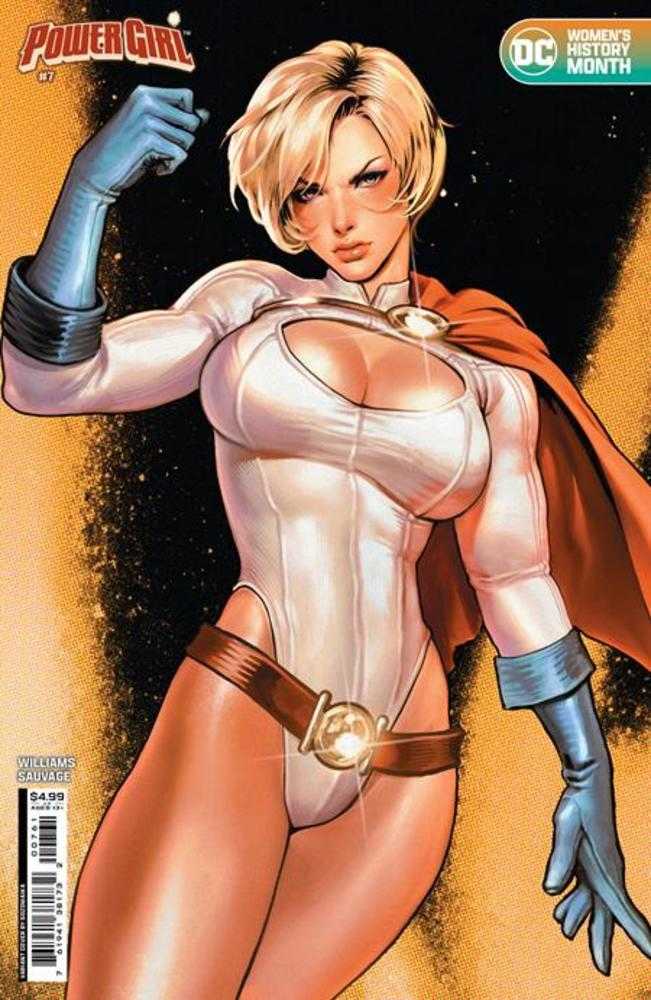 Power Girl #7 Cover D Sozomaika Womens History Month Card Stock Variant (ONLINE ORDER ONLY)