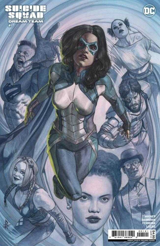 Suicide Squad Dream Team #1 (Of 4) Cover B Riccardo Federici Card Stock Variant (ONLINE ORDER ONLY)