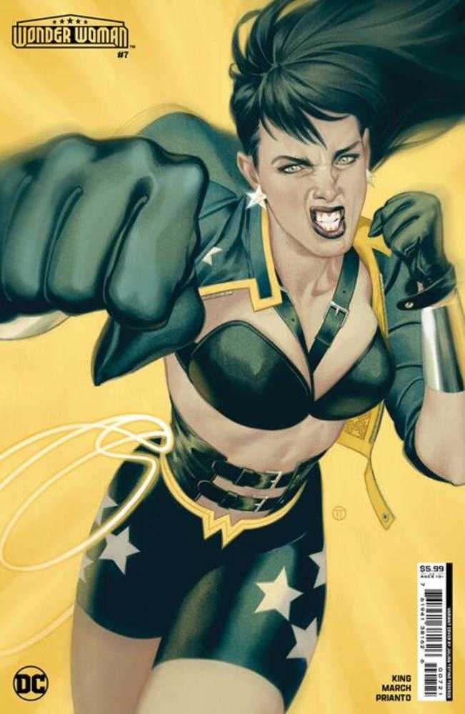 Wonder Woman #7 Cover B Julian Totino Tedesco Card Stock Variant (ONLINE ORDER ONLY)