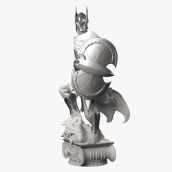 Batman: Champion of Gotham City Statue — Silver Edition (ONLINE ORDER ONLY)