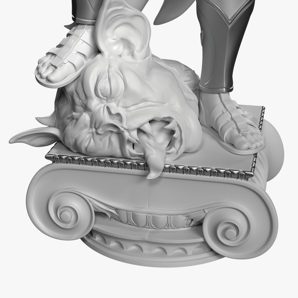 Batman: Champion of Gotham City Statue — Silver Edition (ONLINE ORDER ONLY)