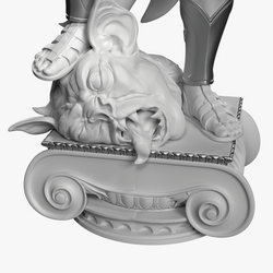 Batman: Champion of Gotham City Statue — Silver Edition (ONLINE ORDER ONLY)