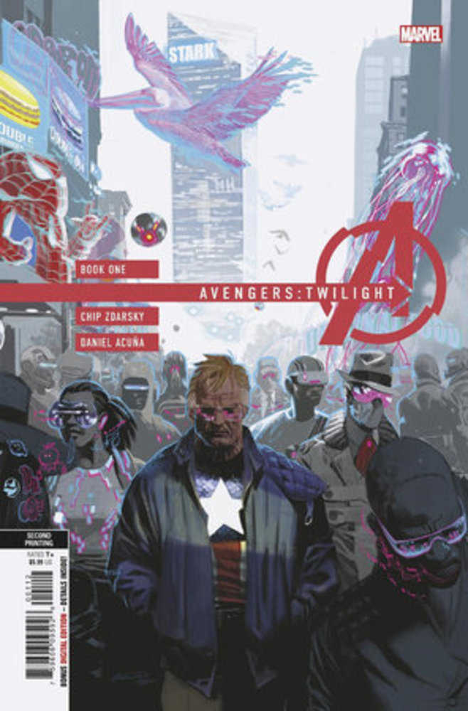 Avengers Twilight #1 2nd Print Daniel Acuna Variant (ONLINE ORDER ONLY)