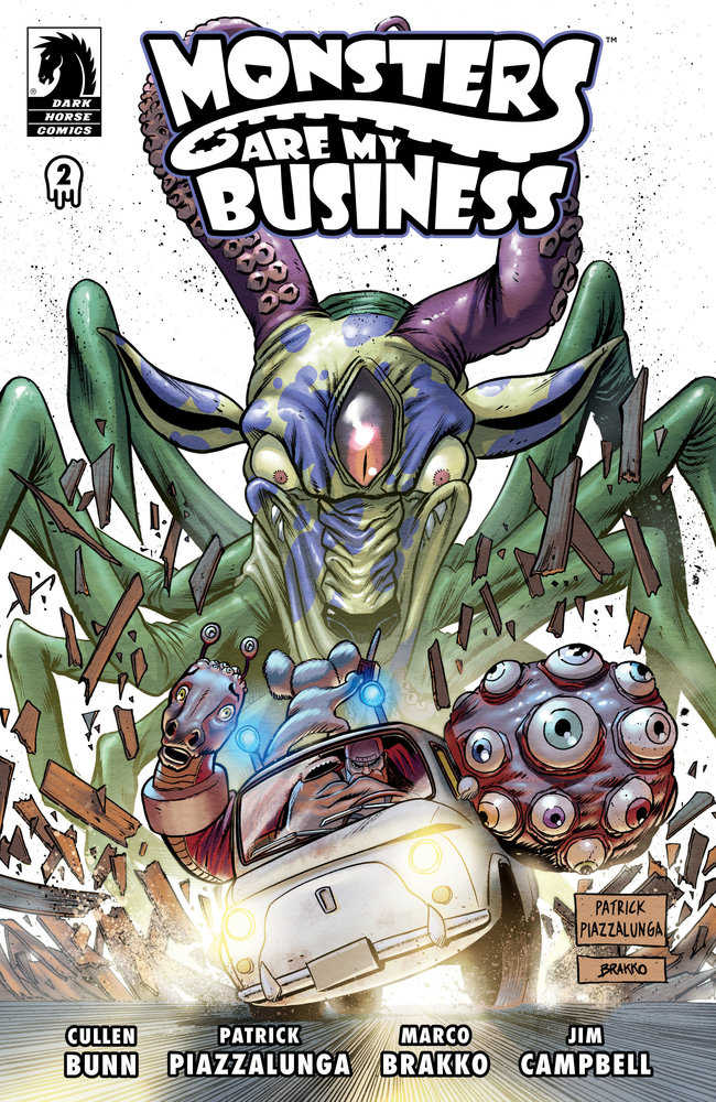 Monsters Are My Business (And Busness Is Bloody) #2 (Cover A) (Patrick Piazzalunga ) (ONLINE ORDER ONLY)
