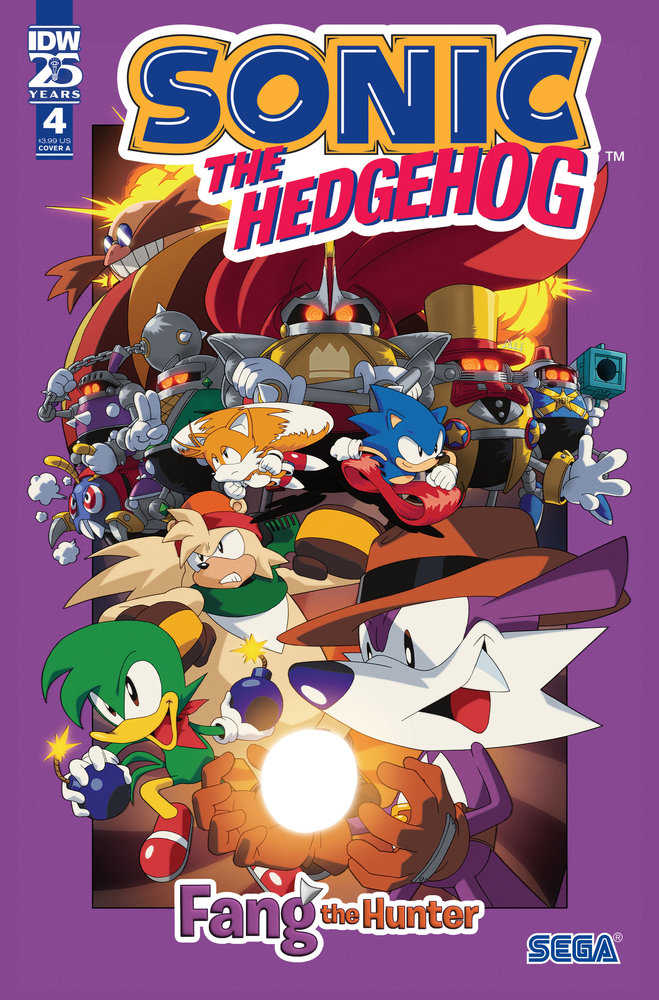 Sonic The Hedgehog: Fang The Hunter #4 Cover A (Hammerstrom) (ONLINE ORDER ONLY)