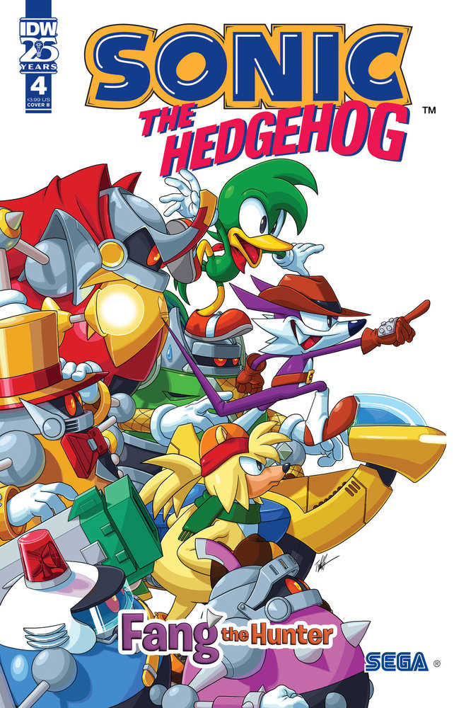 Sonic The Hedgehog: Fang The Hunter (2024) #4B (Online Order Only)