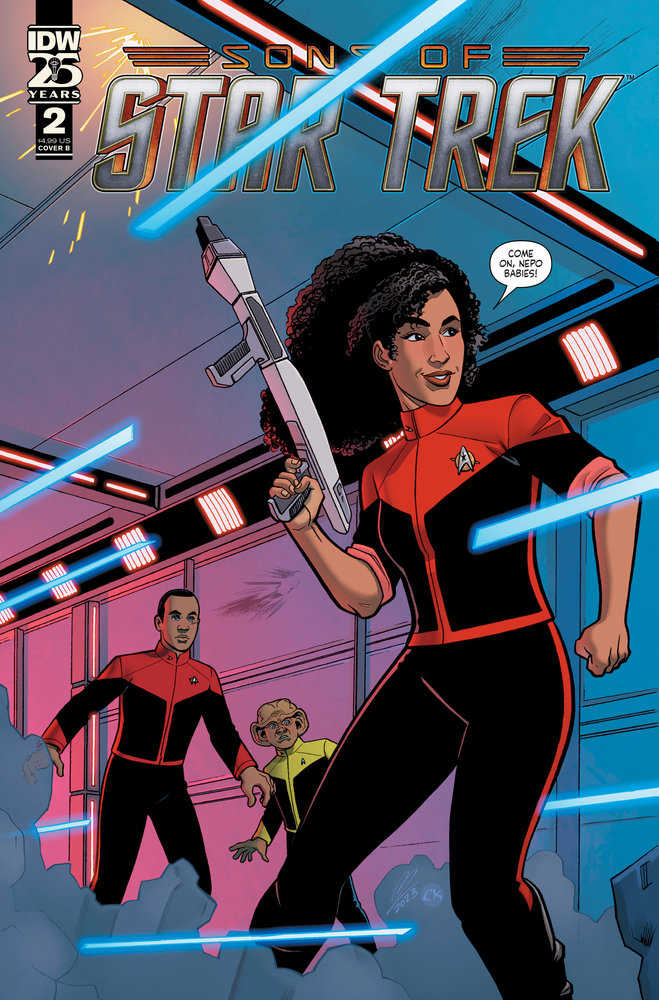 Star Trek: Sons Of Star Trek #2 Variant B (Levens) (ONLINE ORDER ONLY)