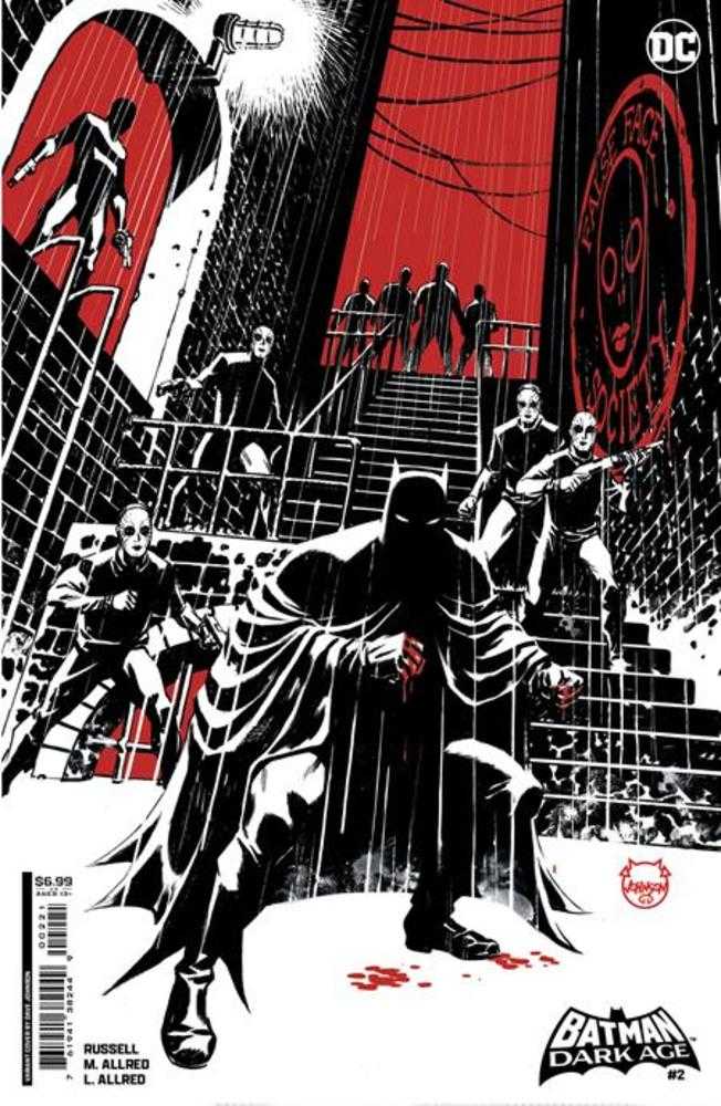 Batman Dark Age #2 (Of 6) Cover B Dave Johnson Card Stock Variant (ONLINE ORDER ONLY)