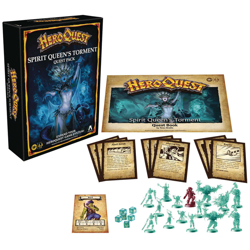 Heroquest Spirit Queens Torment Quest Pack Game