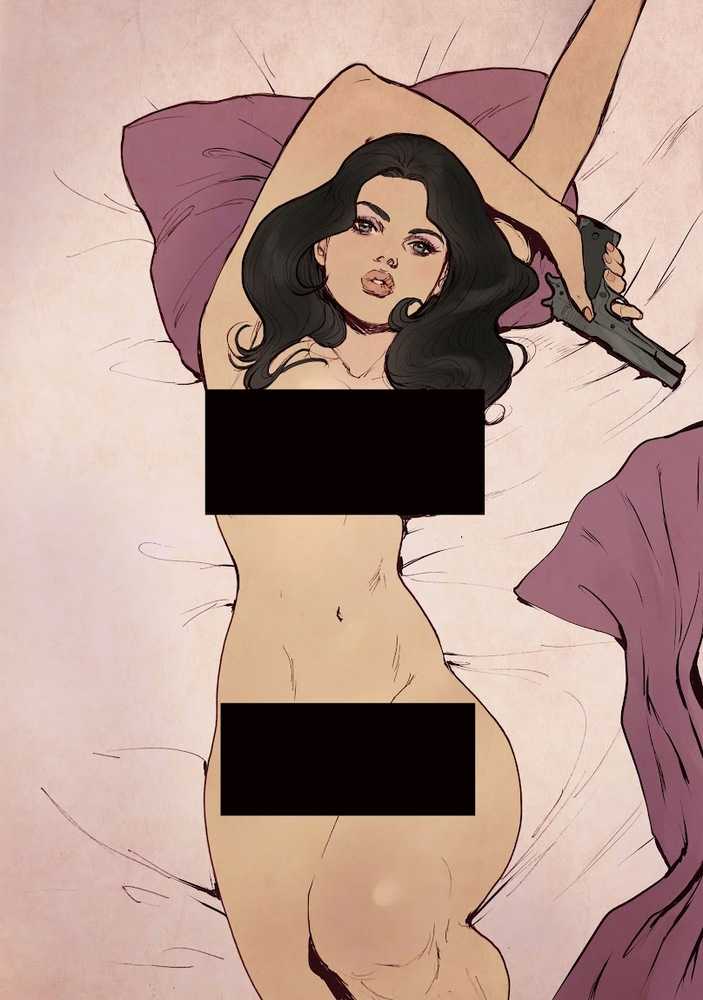 Gun Honey Collision Course #1 Cover G Darnell Nude Bagged (Mature) (ONLINE ORDER ONLY)