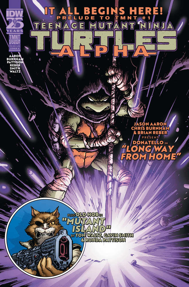 Teenage Mutant Ninja Turtles Alpha #1 Cover A Burnham (ONLINE ORDER ONLY)
