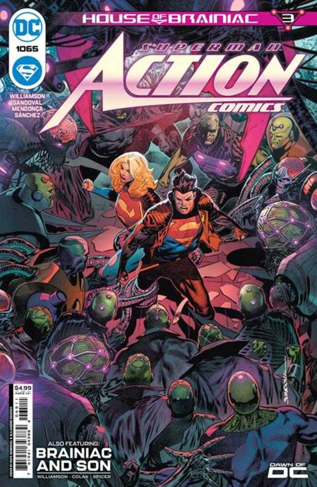 Action Comics #1065 Cover A Rafa Sandoval (House Of Brainiac) (ONLINE ORDER ONLY)